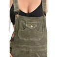 thumbnail image 4 of G-Style USA Women's Cotton Corduroy Overalls RJHO446 - Olive - Medium, 4 of 5