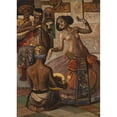 thumbnail image 3 of Gyula Tornai 11x14 Black Modern Framed Museum Art Print Titled - Balinese Dancer, 3 of 5