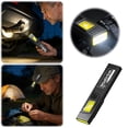 thumbnail image 2 of Rechargeable High Power Slim Flat LED Flashlight for Home Camping and Emergency Use with USB C Charging, 2 of 5