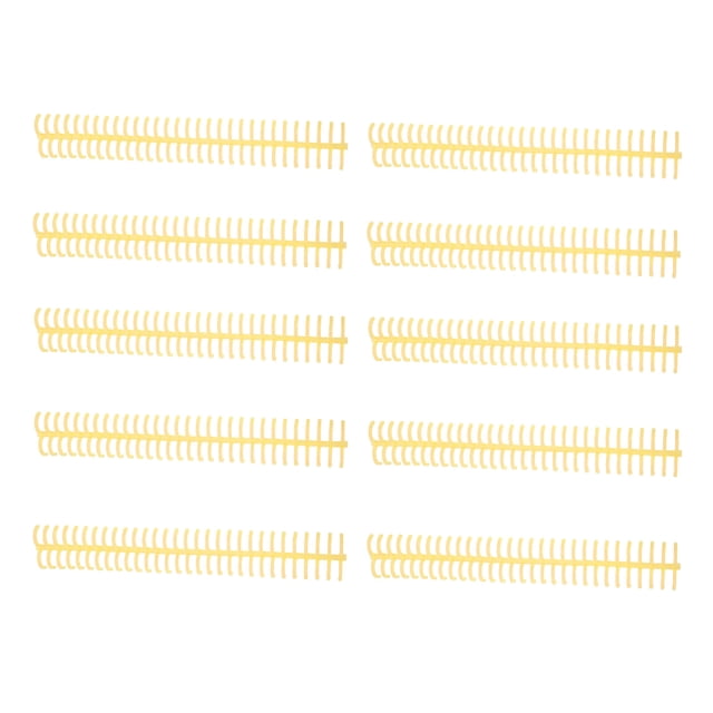 Binding Comb,10Pcs Spiral Binding Coil Binding Spiral Sheet Spine Precision Engineered