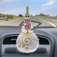 thumbnail image 4 of Decoración Navideña Del Coche. Decoración navideña Coche Acrílico Regalos divertidos de decoración para automóviles (Estilo 3), 4 of 8