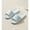 BLUE, variant on Solid Color EVA Couple Slippers, Soft One Strap Indoor Slides, Non Slip Breathable Comfort House Shoes for Men Women
