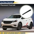 thumbnail image 2 of Unique Bargains 1 Pcs Front Left Door Side Lower Trim No.808719UA0A/80871-5AA0A Door Side Garnish Trim for Nissan Murano Platinum S SL SV 3.5L V6 - Gas 2015-2024, 2 of 7