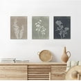 thumbnail image 2 of FCCUYE Floral Wall Art Line Flower Canvas Print Pink Botanical Pictures Poster Home Wall Decor d Minimalist Painting Artwork Set of 3 for Bedroom,Living Room Bathroom 16"x24", 2 of 7