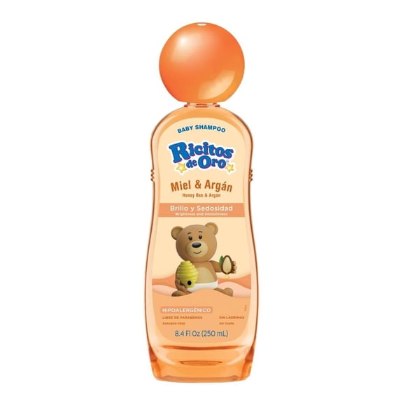 Shampoo Ricitos de Oro miel y argán 250 ml