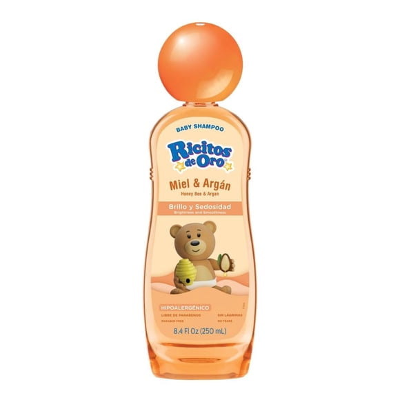Shampoo Ricitos de Oro miel y argán 250 ml