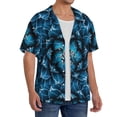 thumbnail image 2 of Kdxio Men'S Hawaiian Shirt For Men Short Sleeve Shirt Agave Cactu Summer Casual Holiday Beach Button Down T-Shirts, 2 of 5