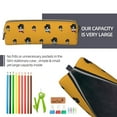 thumbnail image 5 of Fotbe Cute Dog Pattern Leather Pencil Case, Pencil Pouch with Durable Zipper, Compact and Stylish Organizer for Stationery, Art Supplies, Travel Essentials, 5 of 7