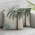 thumbnail image 3 of nygtbtfer Pillow Covers Set of 2 Khaki Coconut Palm Tree Throw Pillow Covers Decorative Pillow Covers for Couch Bed Chair Outdoor White, 3 of 7