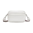 thumbnail image 4 of Bolso de mano para mujer, tipo cartera, de PU, informal, para hombro, para viaje Blanco, 4 of 9