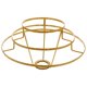 thumbnail image 1 of Lampshade Frame Metal Rings For Lamp Shade Wall Lamp Support Golden Simple Design Various Scenes 1Pack, 1 of 5