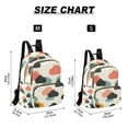 thumbnail image 2 of FORMRS Mini Backpack Purse for Women Travel Daypack Casual Shoulder Bag, Simple Clouds, 2 of 7