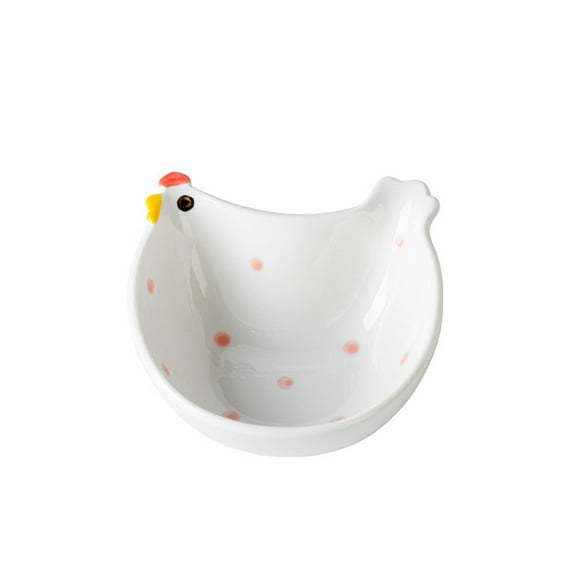Xecvkr Ceramic Small Bowls Cute Animals Design Dipping Dishes Snack Bowls Fruit Containers Food Grade Porcelain Microwave Safe