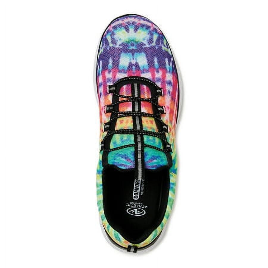 Athletic Works Women's Bungee Slip On Sneakers, Wide Width Available