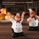 thumbnail image 2 of Haofy Adornos creativos de figuritas de Chef de Resina, Estatua Decorativa de Chef, decoración del hogar, Modelo de Resina de Cocina, artesanía, decoración, Bar, cafeteríabs-005) Khall Tendencias, 2 of 6