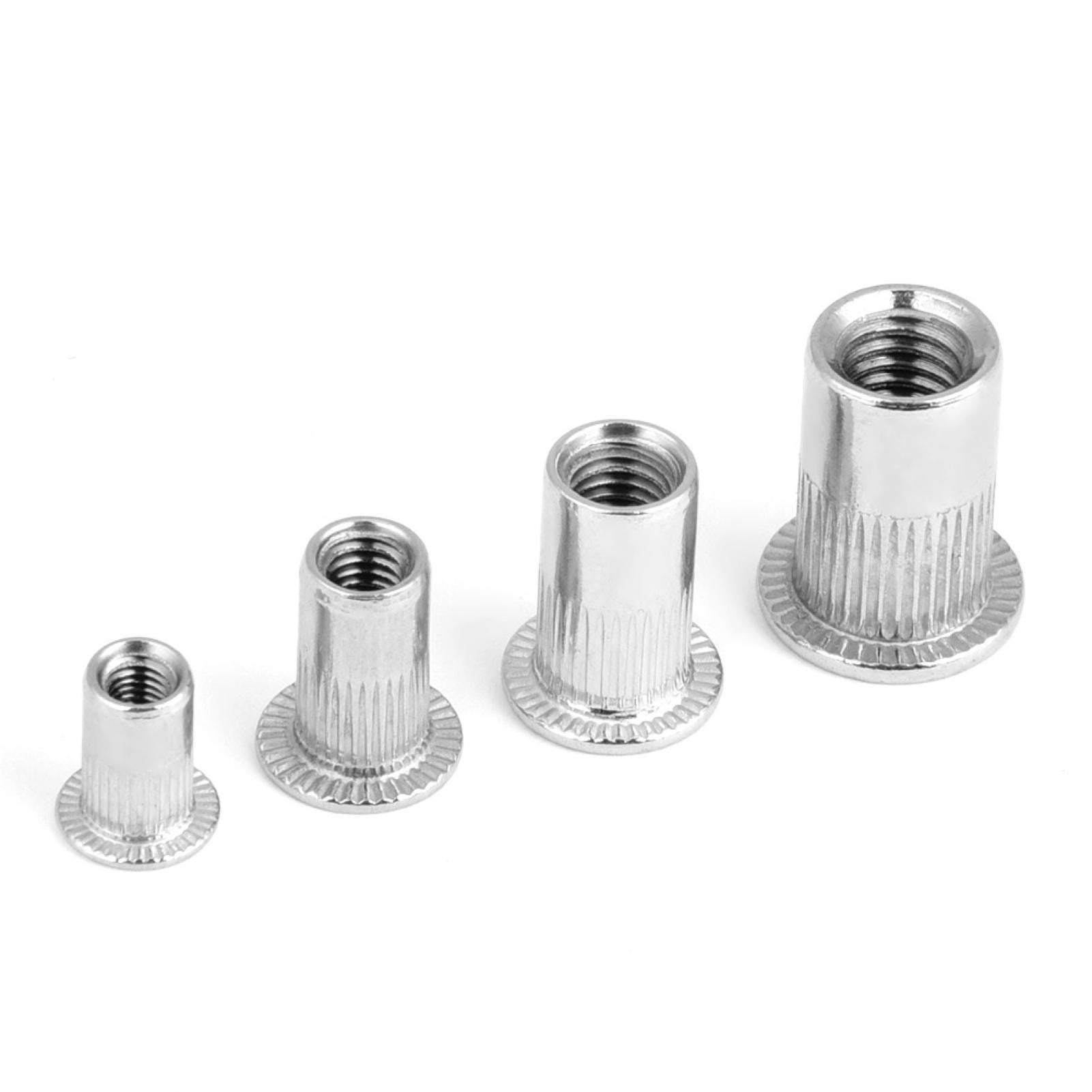 Rivet Nut 200pcspcs Threaded Insert M3 M6 304 Stainless Steel Blind Rivet Nut Set M4 M5 Rivet Nut 200pcspcs Threaded Insert M3 M6 304 Stainless Steel Blind Rivet Nut Set M4 M5
