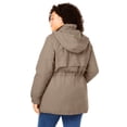 thumbnail image 2 of Woman Within Plus Size Taslon Anorak Jacket With Removable Fleece Lining, 2 of 6