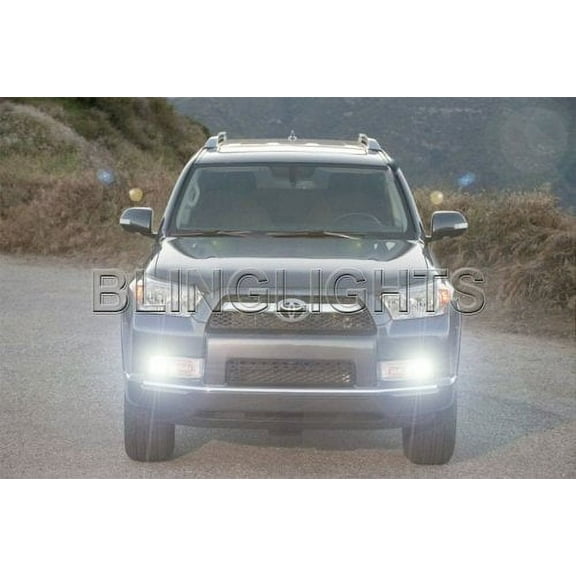 For 2010 2011 2012 2013 Toyota 4Runner Fog Lamp Light Bulbs Bright White Set