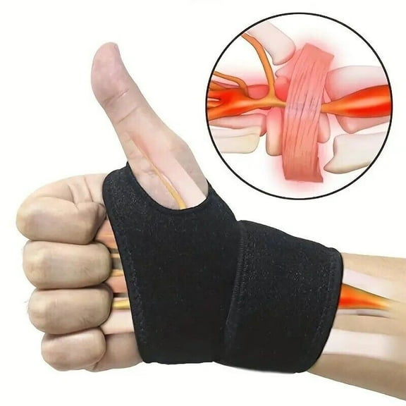 LILIANG Hand Wrist Brace Support Adjustable Carpal Tunnel Splint Arthritis Strap