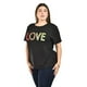 thumbnail image 2 of Playera "LOVE" Roman Fashion /Tallas Extras, 1158 (Negro) negro 40, 2 of 6