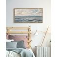 thumbnail image 5 of Drsoum Vintage Sea Landscape Wall Art Ocean Retro Classic Farmhouse Paints Rustic Kitchen Bathroom Office Decor 8x16in Natural Framed, 5 of 7