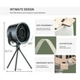thumbnail image 3 of Baohd 3-Speed Desktop Portable Kitchen Exhaust Fan Range Hood Kitchen Hood Extractor Kitchen Hood Multi-speed Fan Control White, 3 of 6