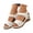 White, variant on Dakaela Wedge Sandals for Women Comfortable Orthopedic Summer Dressy Platform Casual Walking Dress Shoes with Ankle Strap Beige Size 6.5
