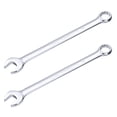 thumbnail image 1 of 2packs 15mm Combination Wrench with Offset 12-Point Box End and Angled Open End, 1 of 6