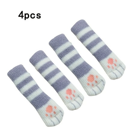 

BCLONG Table And Chair Foot Pad Foot Cover Protective Cover Knitted Socks Mute
