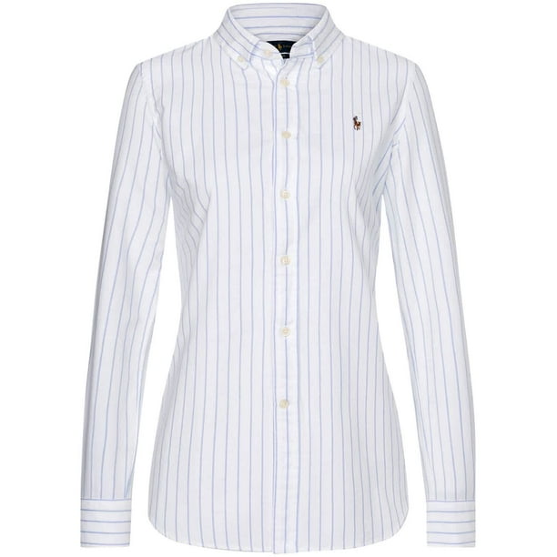 Polo Ralph Lauren Striped Long Sleeve Cotton Shirt, Brand Size - Walmart.com