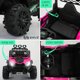 thumbnail image 5 of Camioneta montable eléctrico Enyz Jeep con control remoto asientos de piel bluetooth bocinas Edades Infantil 2 a 5 años Rosa, 5 of 8