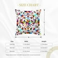 thumbnail image 4 of Bingfone Decorative Pillow Covers 18"X18" Mexican Bright Style Couch Pillow Cases Modern Farmhouse Covers For Couch Sofa Bed, 4 of 9
