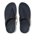 thumbnail image 3 of Fitflop Women's Lulu Leather Toe-Post Wedge Thong Sandals, 3 of 7