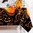 thumbnail image 5 of Decoración de Halloween del mantel impermeable aterrador de la decoración de Halloween 137x180, 5 of 5