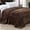 White, variant on Home Soft Things Animal Print Flannel Fleece Blanket - Chocolate White Crocodile - Twin (60" x 90")
