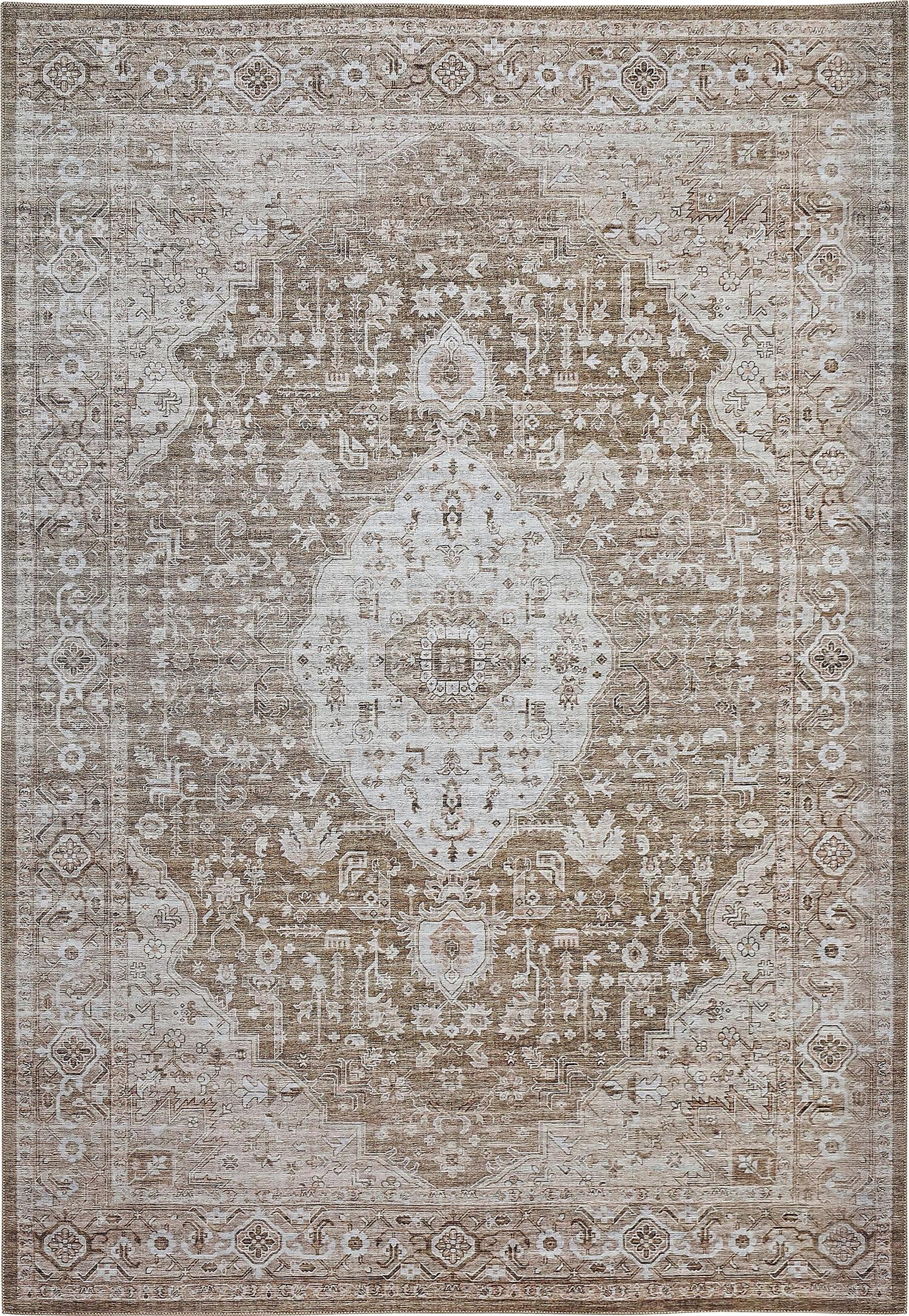 Rug Branch Collection Emir Tapis traditionnel oriental hydrofuge