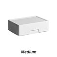 thumbnail image 1 of Yeacher Storage Drawer Organizer Business Card Drawer Storage Box With Lid Classification Storage Box for, 1 of 8