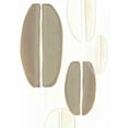thumbnail image 2 of Vess, June Erica 19x24 White Modern Wood Framed Museum Art Print Titled - Implied Motif III, 2 of 4