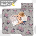 thumbnail image 4 of Pioneer Flower Floral Print Pattern Toddler Nap Mats for Kids Preschool,Sleeping Mat Bag or Kids,Toddler Sleeping Bag,Toddler Nap Mat or Daycare, 4 of 6