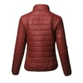 thumbnail image 3 of FashionOutfit Women's Lightweight Solid Basic Outdoor Sports Quilted Puffer Jacket, 3 of 6