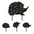 thumbnail image 4 of 4 Pcs Acrylique Hérisson Contour Pile Jardin Lifeline Plug Décoration, 4 of 9
