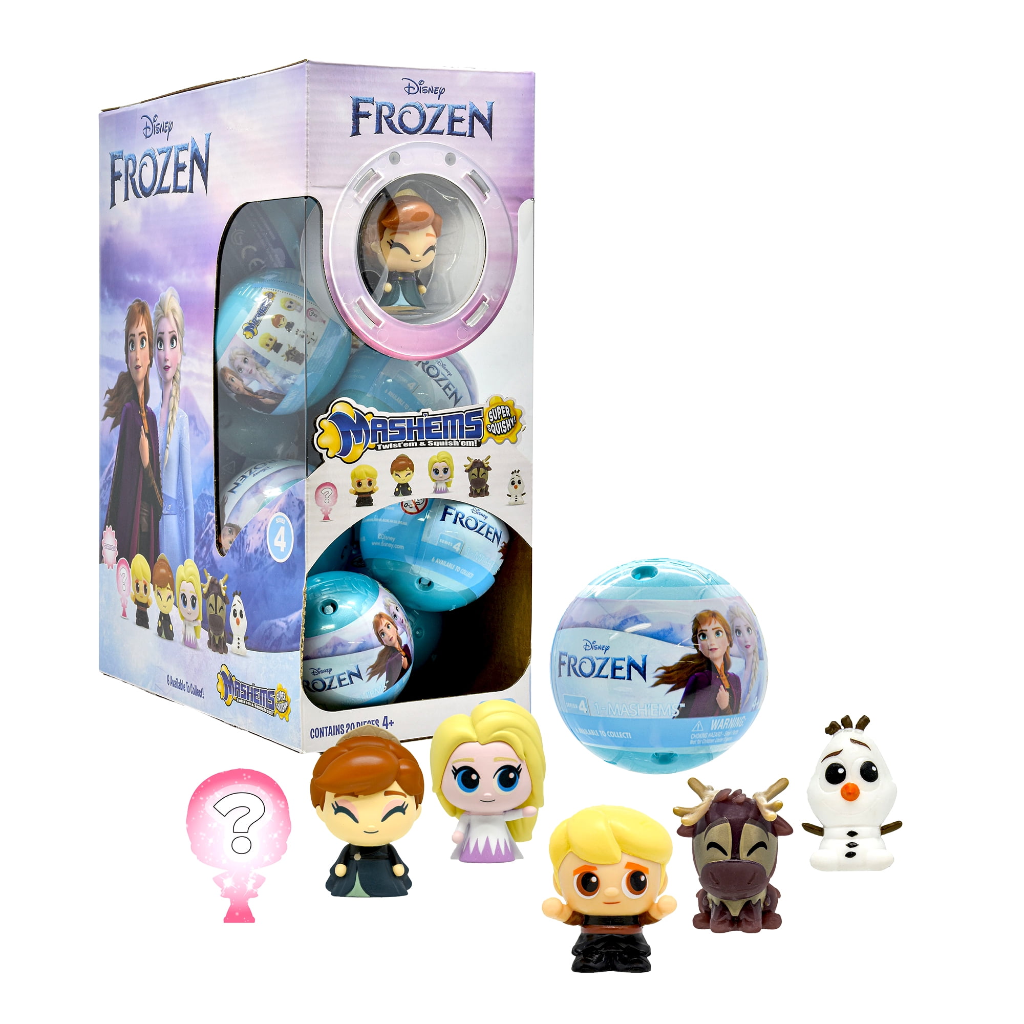 2 Disney Frozen Elsa Series Mashems fashems Chase Squishy Gift Toy Girls Squish 