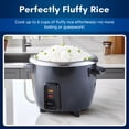 thumbnail image 2 of Elite Cuisine ERC506 6-cup Rice Cooker with 304 Stainless-Steel Inner Pot, 2 of 5