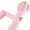 Pink, variant on Wrist Wrap, New Adjustable Wrist Wrap Support, Elastic Compression Wrap with Thumb Loop, Secure Hook and Loop Closure, Flexible Wrist Stabilizer for Gym, Fitness, Sports and Daily Use(Gray)
