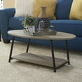 thumbnail image 3 of Household Essentials Jamestown Oval Coffee Table, 3 of 10
