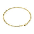 thumbnail image 2 of Nuragold 14K Real Yellow Gold Miami Cuban Link Chain Bracelet 7"-9" (3mm-12.5mm) Italian Jewelry for Men & Women, 2 of 22