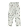 thumbnail image 5 of Goofa Funny Chicken Printed Soft Pajama Pants for Women, Wide Leg Comfy Casual Lounge Yoga Pants-Medium, 5 of 9
