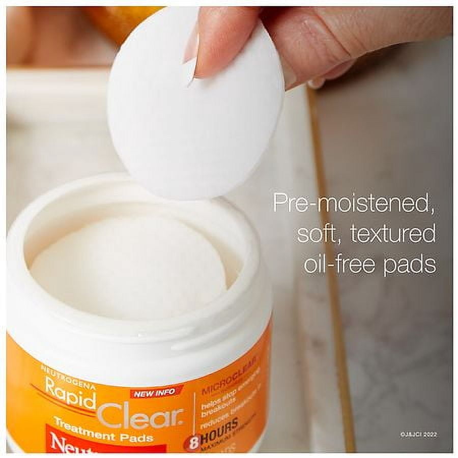 Neutrogena Rapid Clear Maximum Strength Acne Treatment Pads 60.0 ea