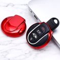 thumbnail image 1 of 1pcs Étui de Luxe 4 Boutons en Tpu Souple pour Télécommande Intelligente pour Bmw Mini Cooper, avec Porte-Clés Rouge, 1 of 5