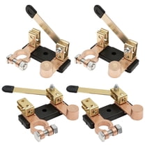 AEVXKHI 4 Pack Battery Disconnect Switch, 12V 24V Pure Copper Car ...